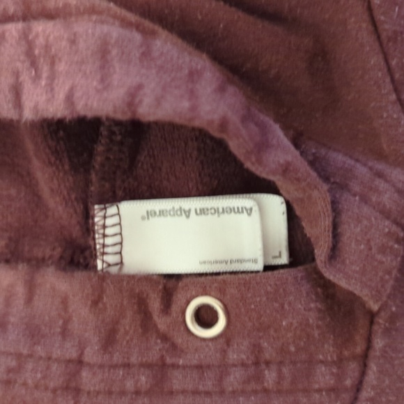 American Apparel Sweatshirt Brown Tree of Life Large Hoodie - Picture 5 of 7